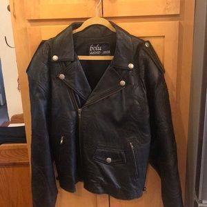 Men’s leather jacket